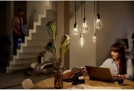 Philips led philips modern led e27 - lichtbron - flame - 11w g93 smoky - niet dimbaar