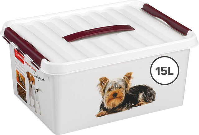 Sunware – Q-Line Haustier-Aufbewahrungsbox 15 l