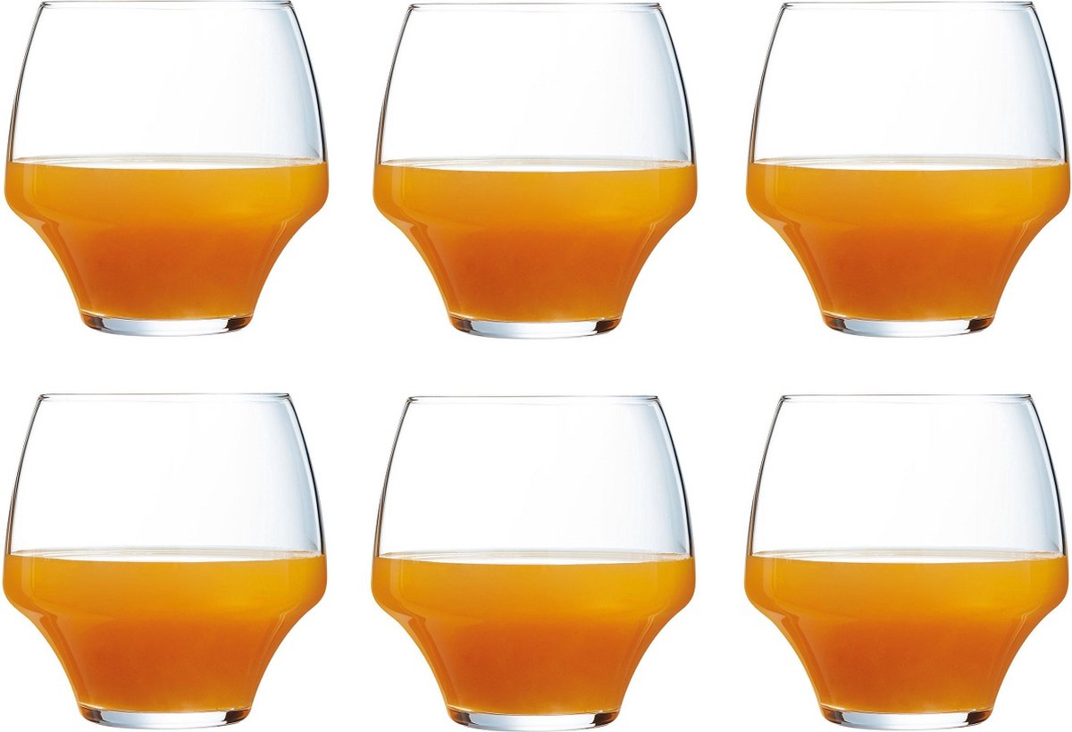 Chef Sommelier offenes Glas – rund – 38 cl – klar – Set 6