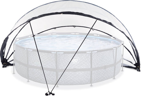 Exit toys exit zwembad overkapping eco ø550cm - zwembad dome - universeel - zwembad accessoire - weerbestendig