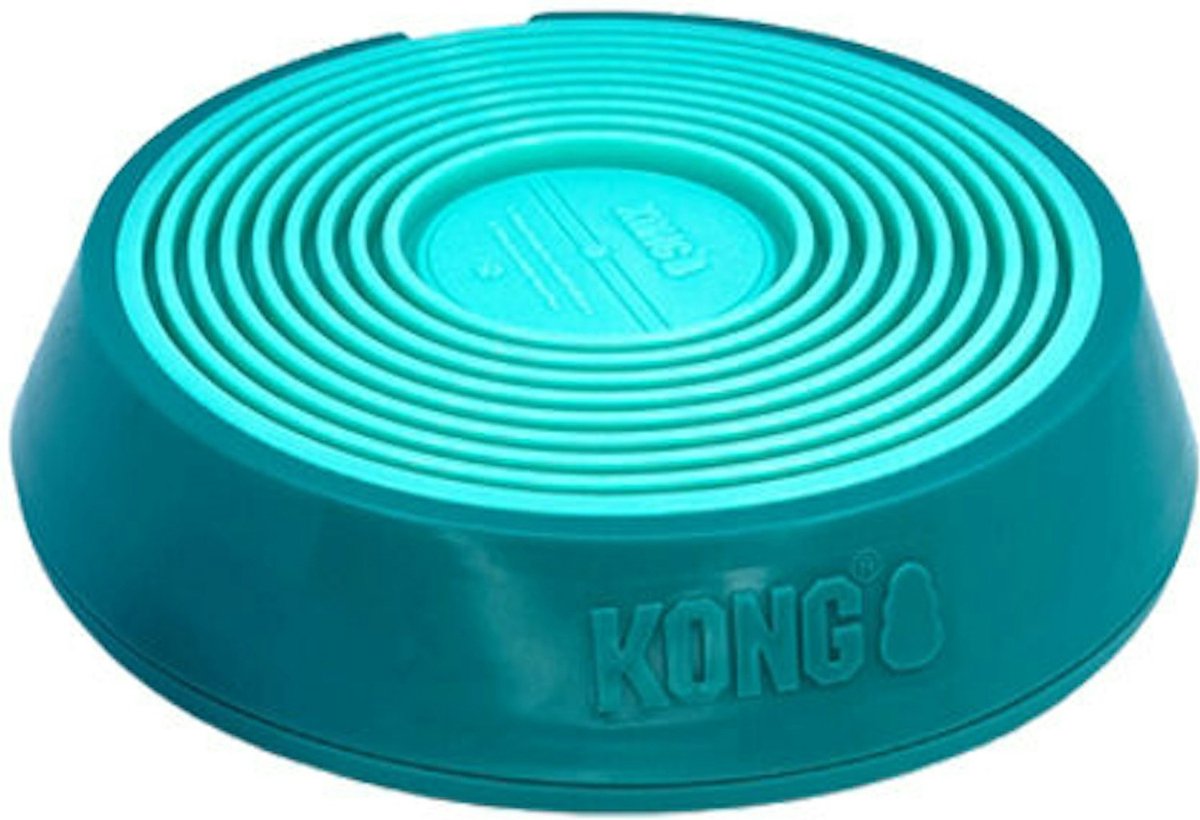 Kong leckt Spinz, blaugrün, grün, blau