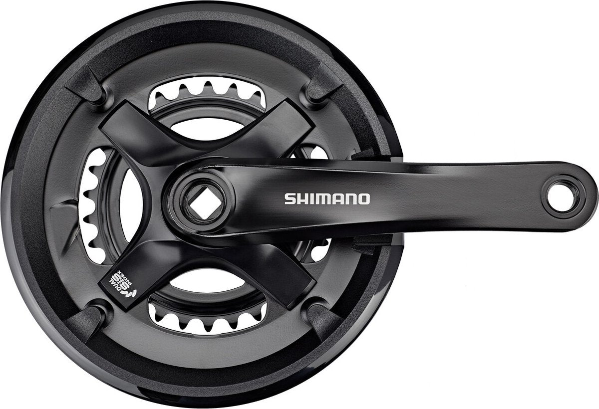 Shimano Kurbelgarnitur TY501 Kurbelgarnitur-Unterlegscheibe. ty501 30 46t.175mm 4Kant. +