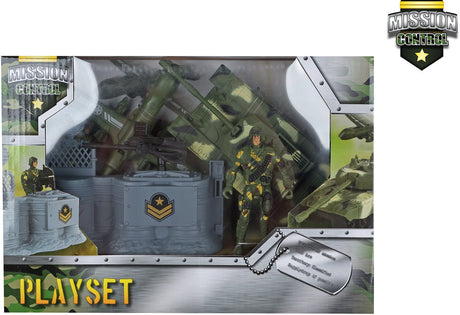 Van Manen Veenendaal BV Mission Control Spielset mit Panzer