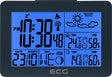 ECG MS 200 grau – Wetterstation – Innen- und Außentemperatur – HTN-LCD-Display – wasserdichter Außensensor – 3-Kanal-Sensor