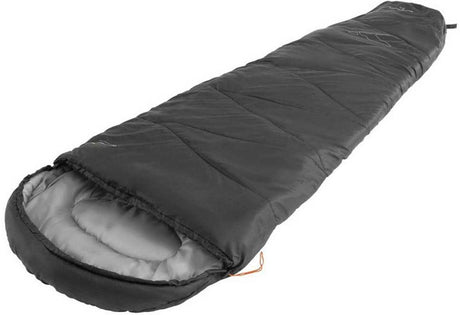 Easy Camp Easycamp Starling Mummy 8°C Schlafsack schwarz normaler linker Reißverschluss