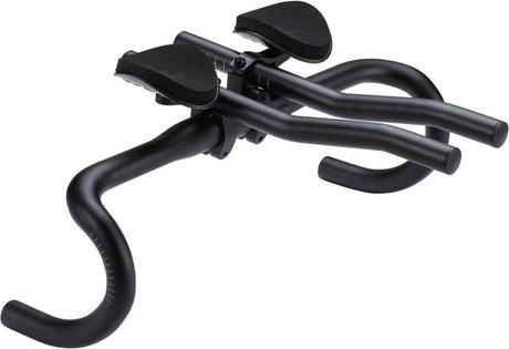 Bbb Cycling Aerobar Rennrad - Leichter gefederter Lenker - Verstellbarer Aerobar mit Armlehne - Zeitfahrlenker - Triathlonlenker - Kompatibel mit 25,4 oder 31,8mm Fahrradlenker - Aerolight bhb-58