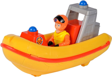 Simba Feuerwehrmann Sam Rettungsboot mit Elvis-Spielfigur