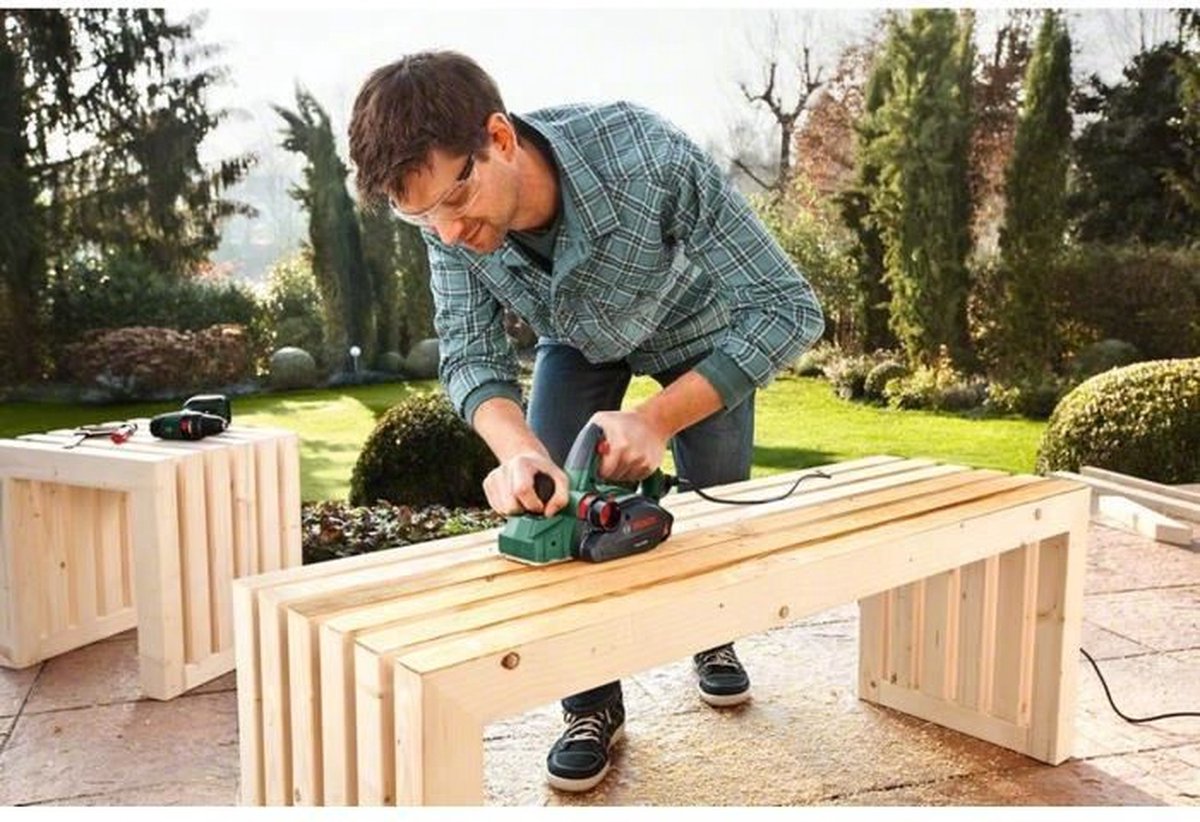 Bosch Pho 2000 Hobel – kabelgebunden – 680 Watt – bis 2,0 mm Schnitttiefe