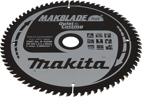 Makita Makblade Sägeblatt 255x30x72z - B-32596