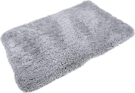 Lex max shaggy - benchmat - 109x69 cm - grijs l