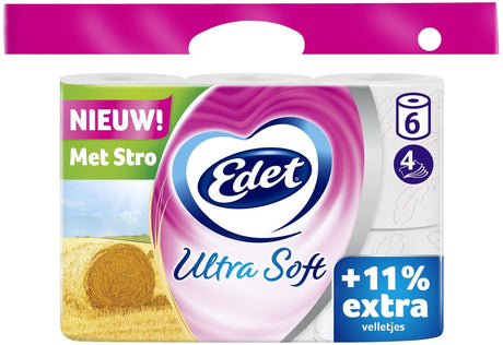 Edet ultra soft tp 4-lagig 4x6 (Stroh)