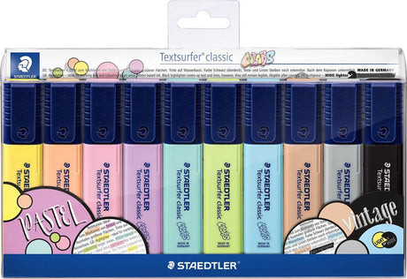 Staedtler Text Surfer Classic Textmarker - Set 10 Stück neu
