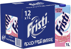 Fristi-Aroma mit roten Früchten – lagerstabil – 12 x 1 l – Vorteilspackung