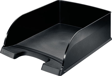 Leitz Plus Jumbo-Briefablage – A4 – Schwarz
