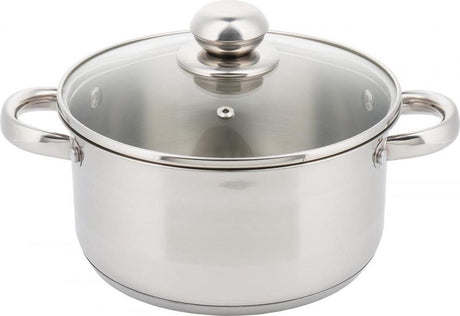 Kinghoff 4331 Kochpfanne – ø24 cm – Edelstahl – alle Wärmequellen