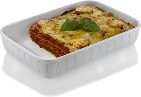 Hendi rechteckige Auflaufform – 3 l – thermoschockbeständig – sehr schlag- und verschleißfest – 335 x 232 x 62 mm