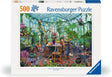 Ravensburger 2d-puzzel: botanische kamer 500 stukjes
