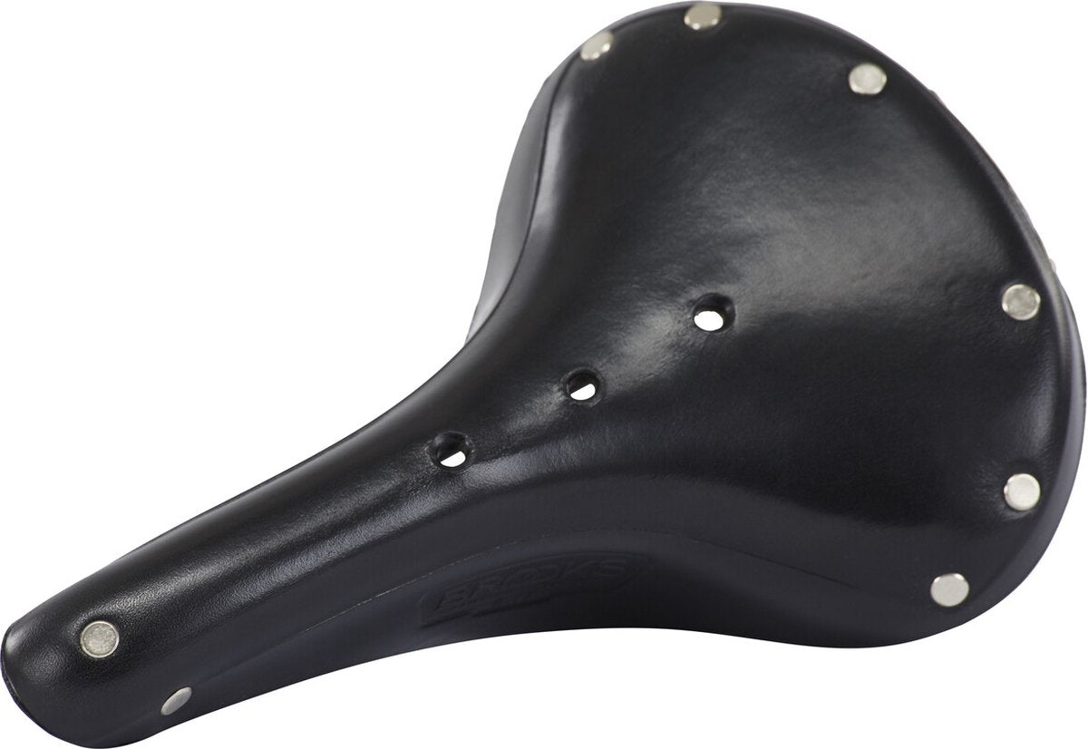 Brooks B17 klassischer Sattel – schwarzes Leder, Premium-Qualität