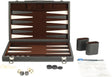 Buffalo backgammon ingelegd 38 x 24 cm zwart