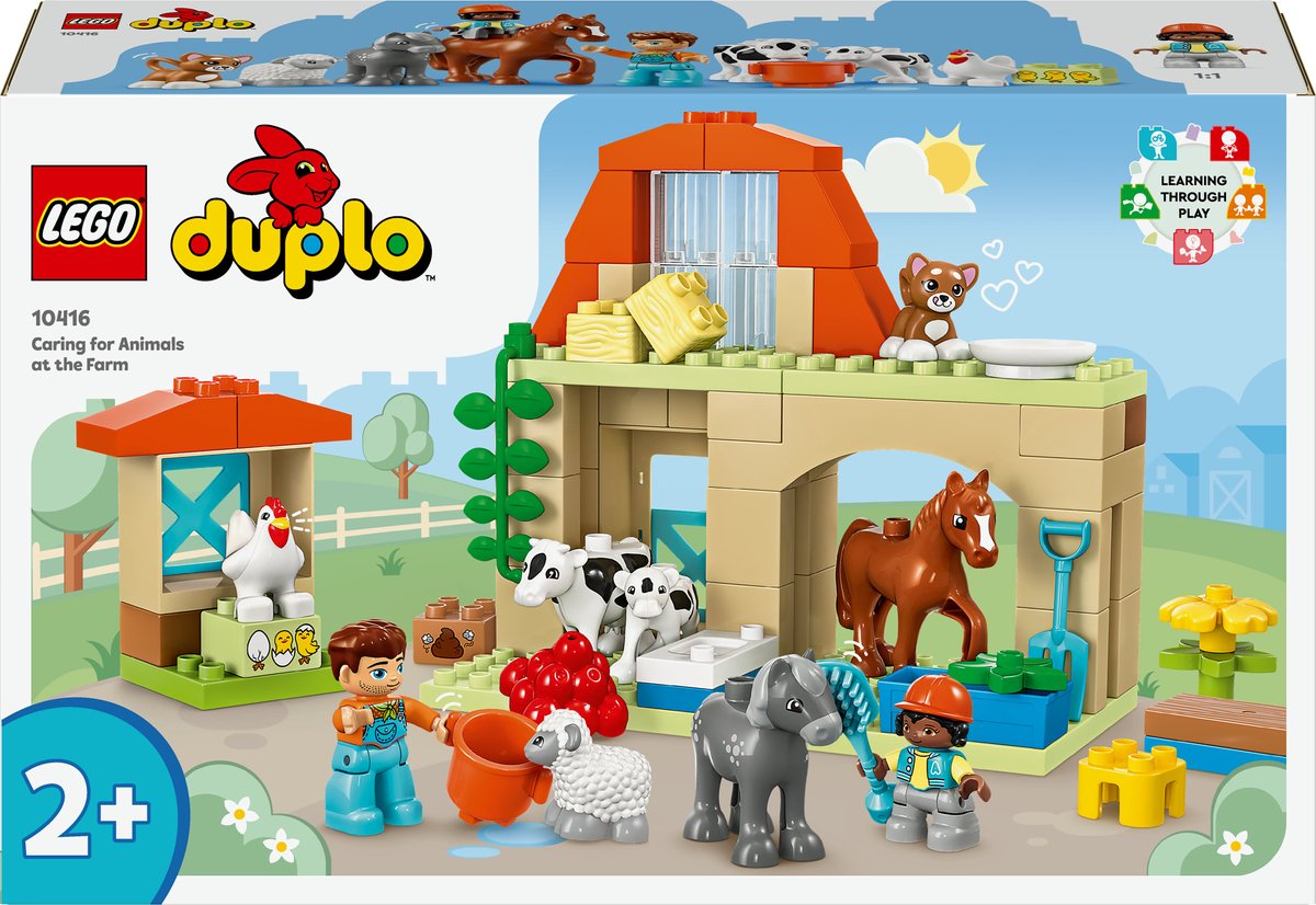 Lego Duplo kümmert sich um die Tiere auf dem Bauernhof – 10416