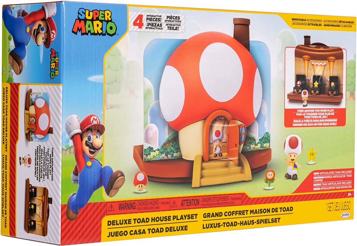 Jakks Super Mario Krötenhaus Deluxe