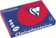 Clairefontaine Trophäe intensiv, farbiges Papier, A3, 160 g, 250 Blatt, Kirschrot
