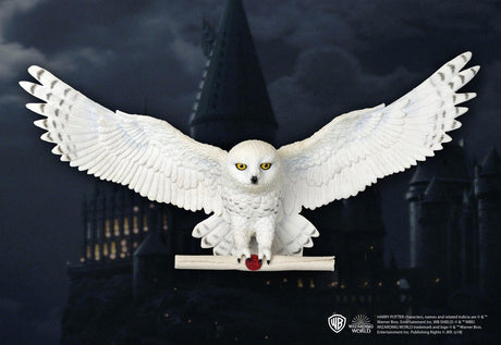 Markenloser Sans Marque Harry Potter Wandteller Wanddekoration Hedwig Eulenpfosten 46 cm weiß
