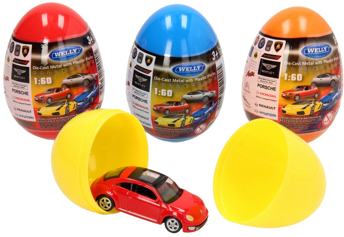 Welly-Auto im Überraschungsei