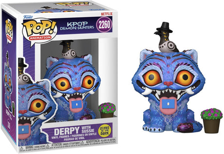 Funko-Pop-Animation: Kpop-Dämonenjäger – Tiger mit Vogel