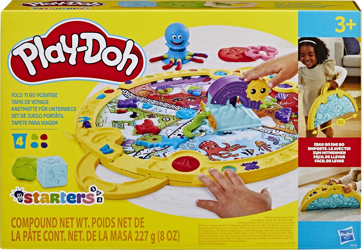 Hasbro Play Doh Fold Go Matte