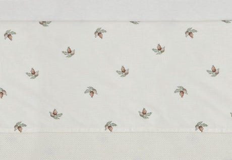 Jollein baby laken wieg 75x100cm rosehip