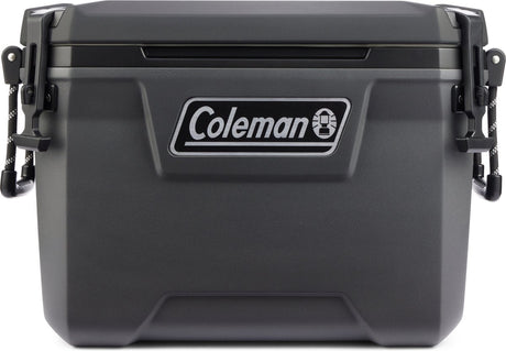 Coleman 55qt Convoy Cooler – 53 Liter Kühlbox – 4 Tage Eis – antibakteriell – Grau