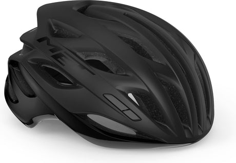 Mit estro Mips Fahrradhelm Herren Damen – Rennradhelm Erwachsene – Größe M (56-58cm) – Schwarz matt glänzend