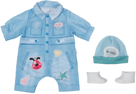 Baby Born Deluxe Jeansoverall 43cm | 2 Stk