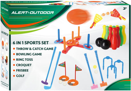 Alert Outdoor 6-in-1-Sportset - (7212515)