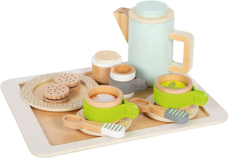 Kleiner Fuß - Holz Speelkeuken Kaffee und Tee -Set