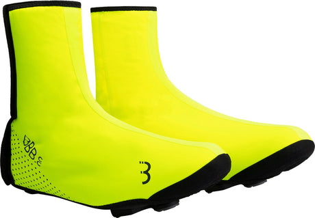 Bbb cycling waterflex 3.0 fiets overschoenen wielrennen - overschoenen mountainbike - waterbestendig - neon geel - maat 45 46 - bws-23