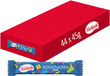 Verkade schoenkado melkchocolade - 44 x 45 gram
