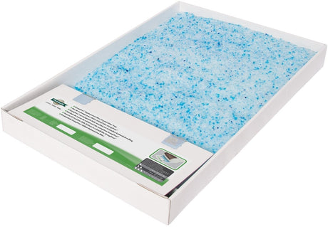 Schöpferfreie Ersatzschublade mit blauem Kristallkatzenstreu