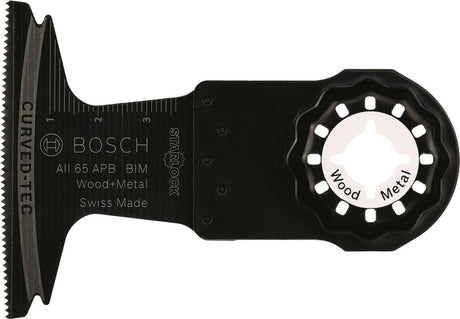 Bosch aii 65 apb bim Tauchsägeblatt – 65 x 40 mm – für Holz und Metall