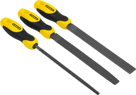 Stanley Handwerkzeuge 3-teiliges Set Reibe Bastard 200 mm – 0-22-477