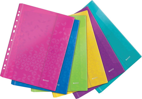 Leitz Showcover Lila, Pink, Blau, Orange 6 Stück