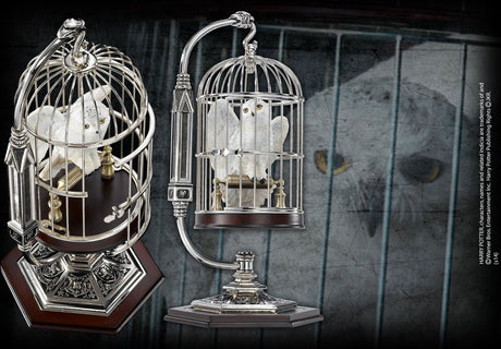 Edle Sammlung Harry Potter – Miniaturfigur – Hedwig im Käfig