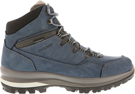 Grisport bari mid dames wandelschoenen - blue