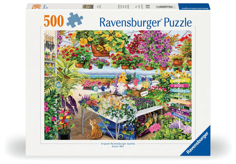 Ravensburger glorious garden center 500 pc puzzle