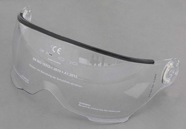 Abus hyban+ accessoires – reserveonderdeel voor het vizier van de fietshelm hyban+ – helder vizier