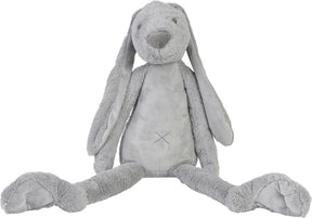 Happy horse konijn richie knuffel 92 cm - grijs - baby knuffel