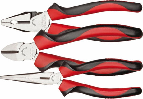 Gedore red r28002003 3-teiliges Zangenset 2c-Griff 3301155 – r28002003