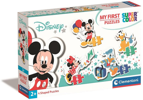 Clementoni Puzzle 3-6-9-12 Teile Mickey Mouse