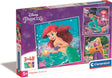 Clementoni - Puzzle - 3x48 Teile - Disney-Prinzessinnen - Kinderpuzzle - ab 5 Jahren